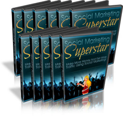 Product picture Social Marketing Superstar Ebook and Videos (MRR)